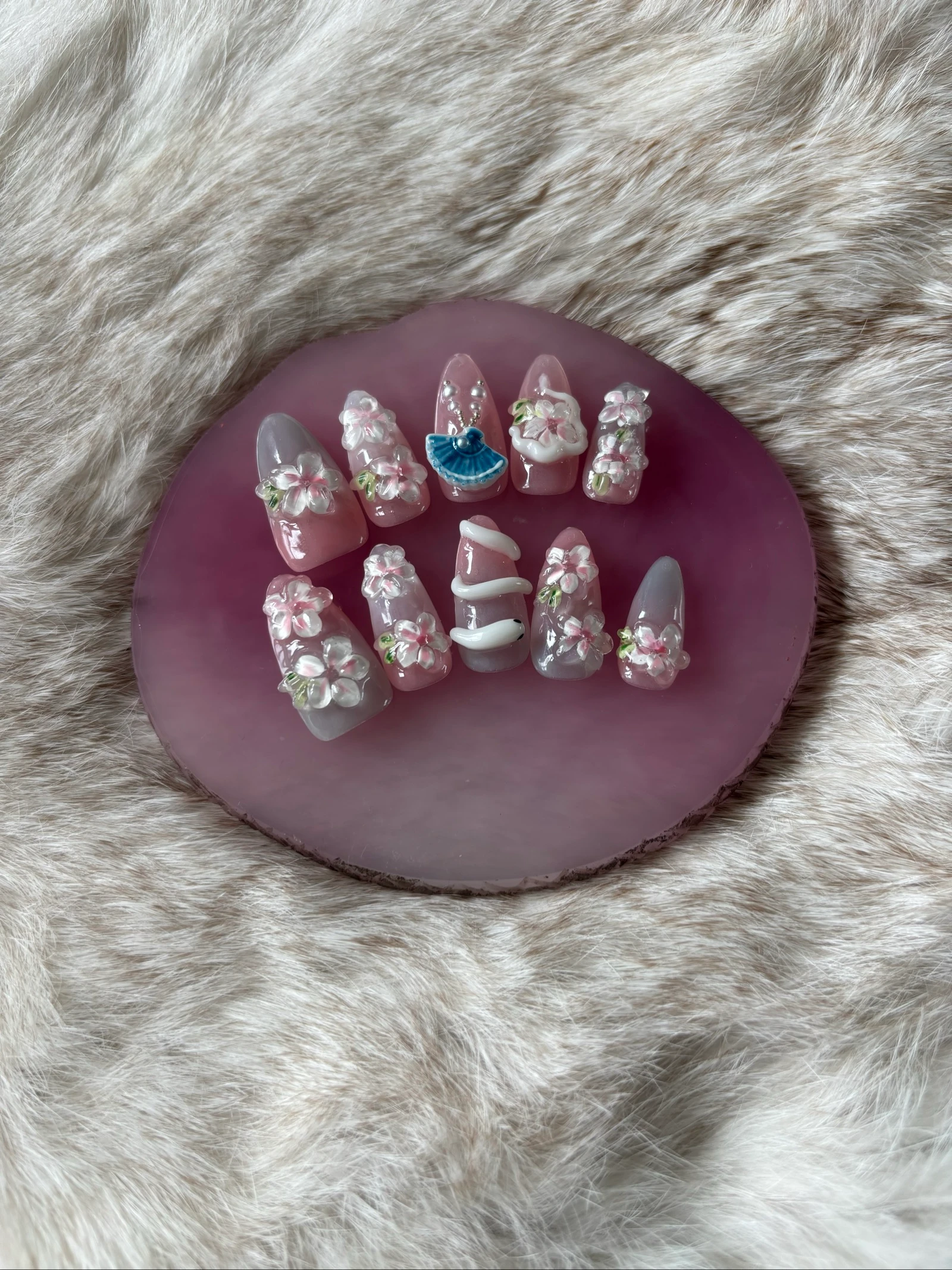 Unhas press-on M – photo 3